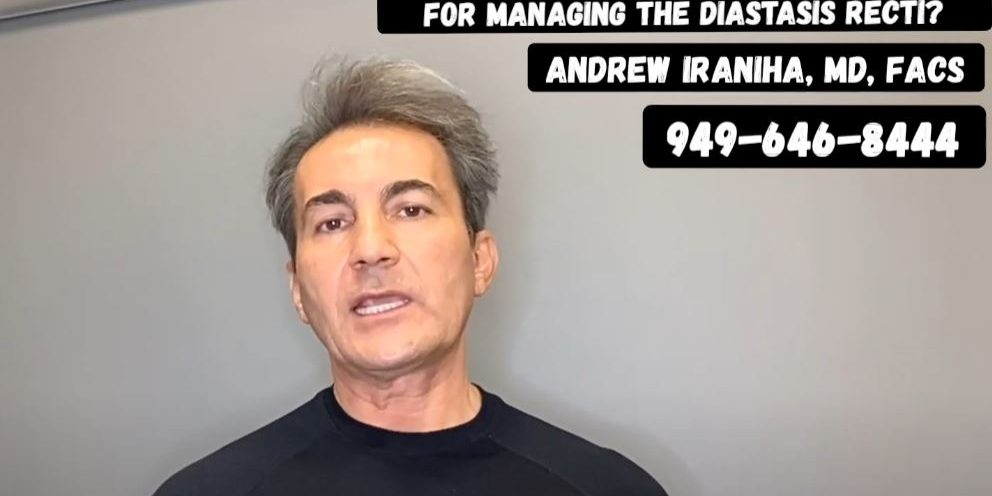 Dr. Iraniha What are the non-surgical options for managing Diastasis recti