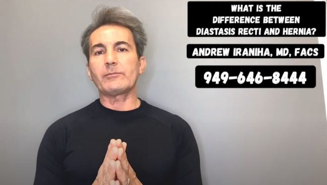 What is the difference between Diastasis recti and hernia Dr. Iraniha - What is the difference between Diastasis recti and hernia