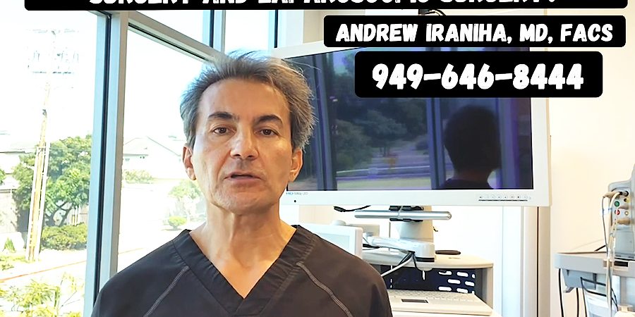 What is the difference between open surgery and laparoscopic surgery by Dr. Iraniha