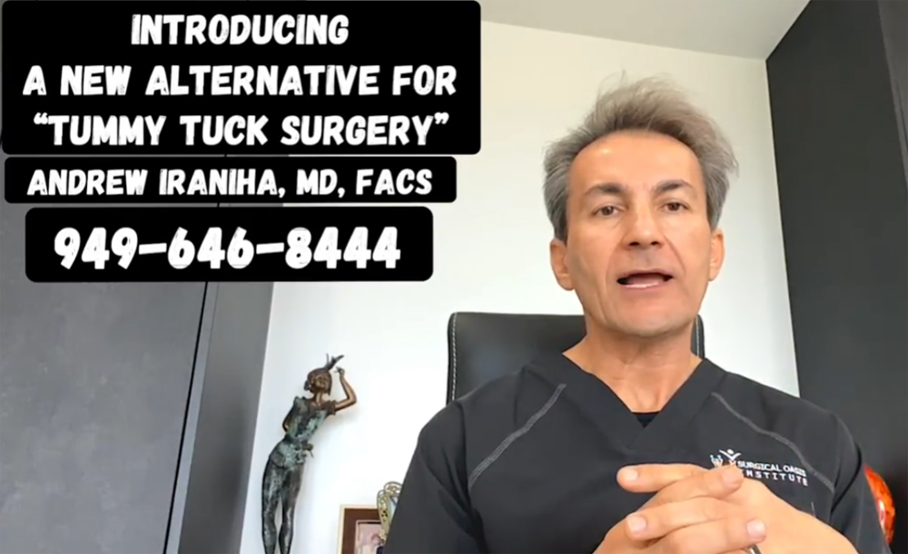 Introducing a new alternative for tummy tuck surgery by Dr. Iraniha