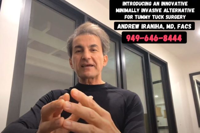 Dr Iraniha Introducing an innovative minimally invasive alternative for tummy tuck surgery Dr Iraniha Introducing an innovative minimally invasive alternative for tummy tuck surgery - Surgical Oasis Institute